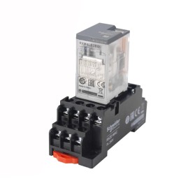 Schneider Electric RXM2AB2BD Miniature plug-in relay with plug-in socket